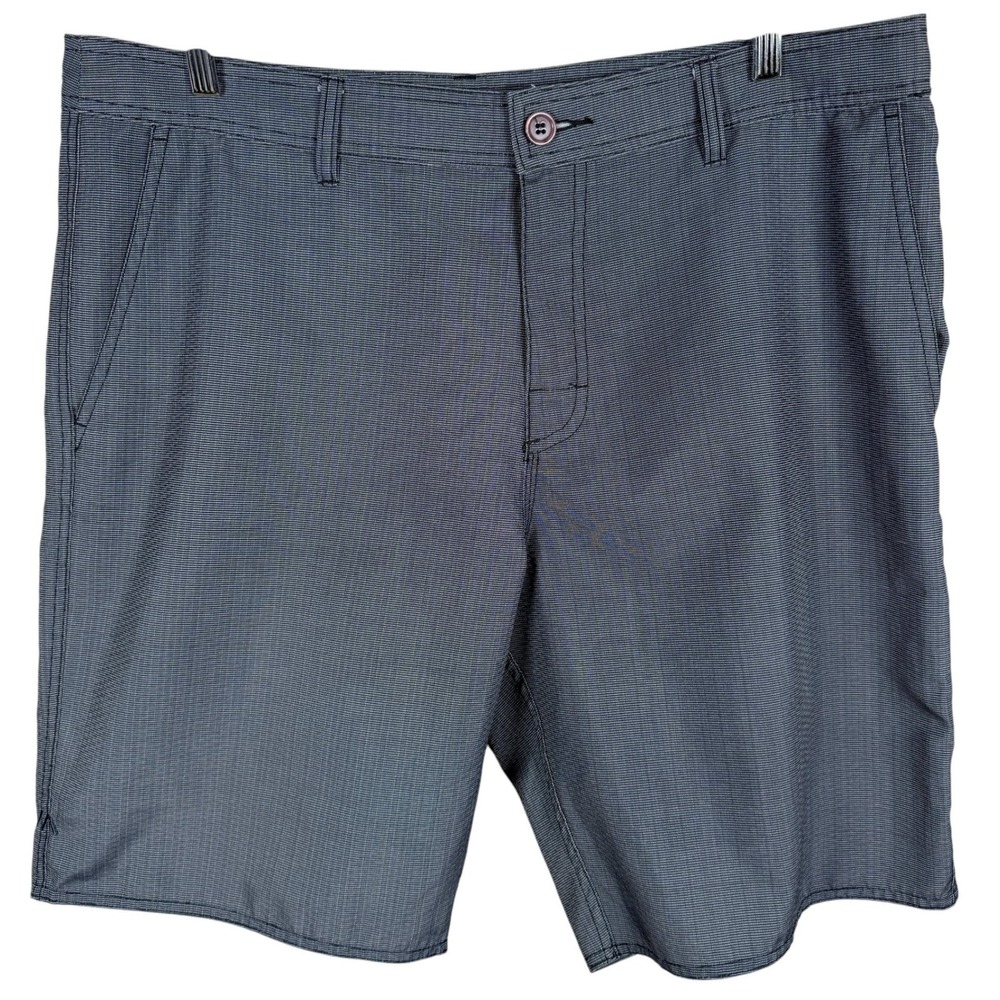 RVCA VA Hybrid Shorts Mens 38 Gray 4-Way Stretch Walk Board Shorts